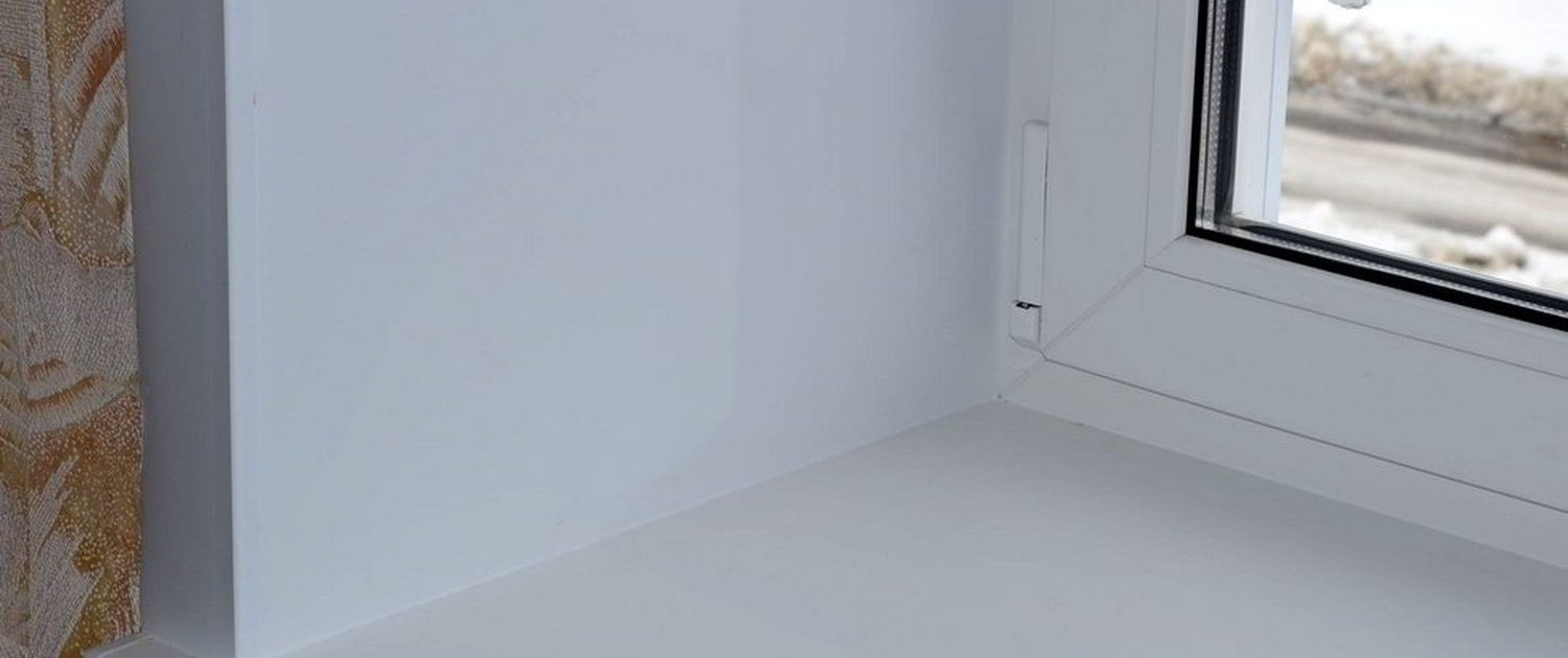 Установки тёплых откосов